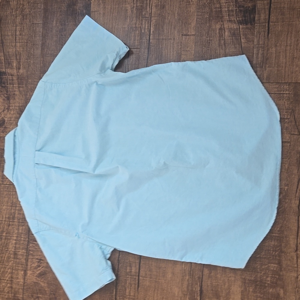 Polo Ralph Lauren Oxford Short Sleeve Shirt Classic Fit Preppy Medium - Picture 6 of 7